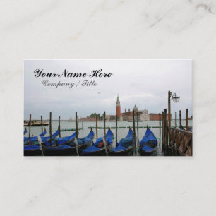 Gondolas with a View Business Card