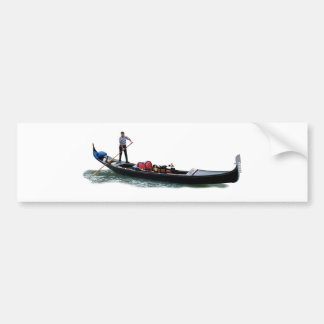 Gondolier Bumper Sticker
