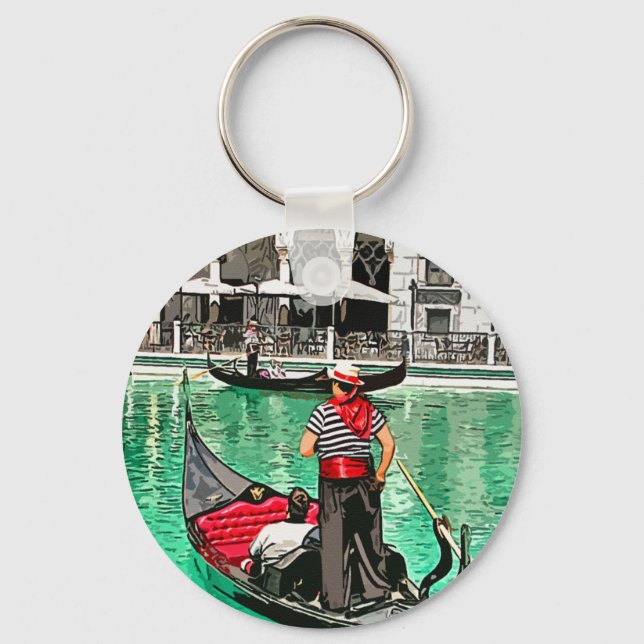 Gondolier Key Ring (Front)