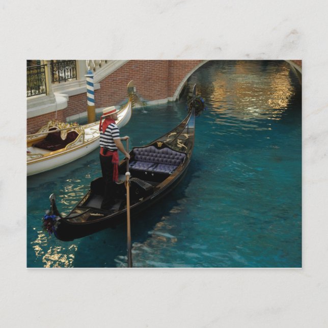 Gondolier Postcard (Front)