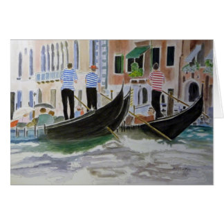 Gondoliers Italy