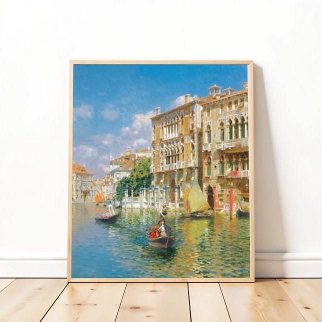 Gondoliers  Venice, Rubens Santoro Poster (Creator Uploaded)