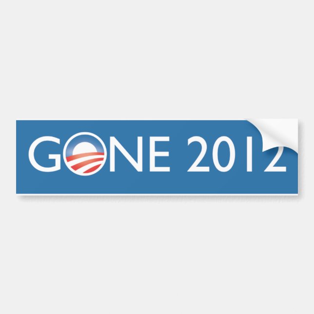 Gone 2012 bumper sticker (Front)