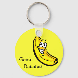 Gone Bananas Key Ring
