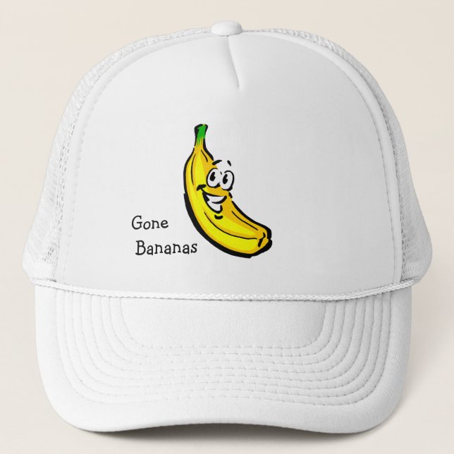 Gone Bananas Trucker Hat (Front)