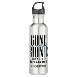Gone Bionic Total Hip Replacement 710 Ml Water Bottle