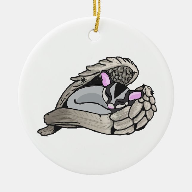 Gone But Always Remembered Ceramic Tree Decoration (Front)