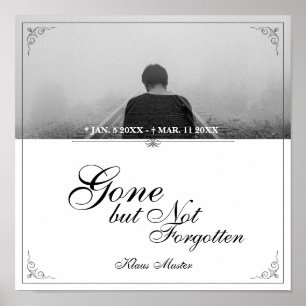 Gone but Not Forgotten - Classic Poster