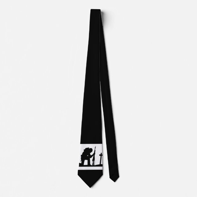 Gone But Not Forgotten tie (Front)