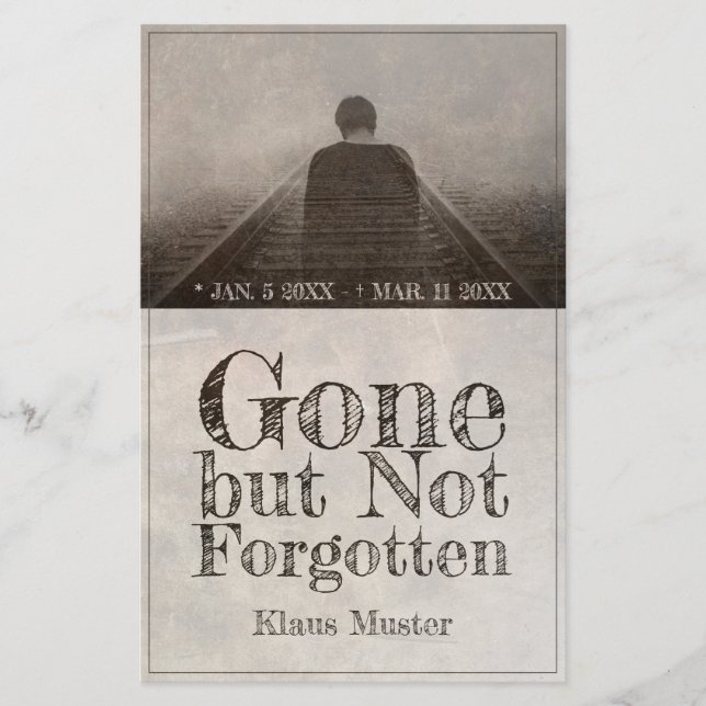 Gone but Not Forgotten - Vintage (Front)