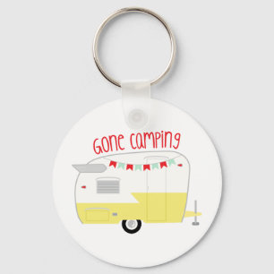 Gone Camping Key Ring