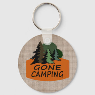 Gone Camping Key Ring