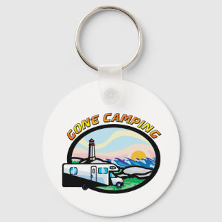 Gone Camping Key Ring