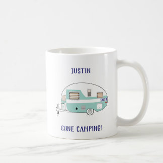 Gone Camping RV Trailer Camper Coffee Cups Mugs