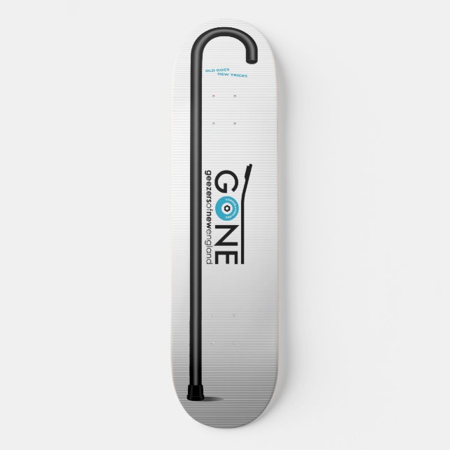 GONE Cane Skateboard (Front)
