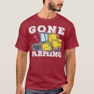 Gone Farming Truck Plant Agriculture Farmer T-Shirt