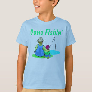Gone Fishin' Kid's T-Shirt