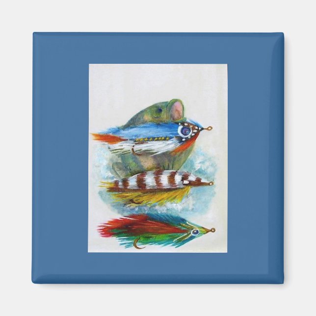 Gone Fishin Magnet (Front)