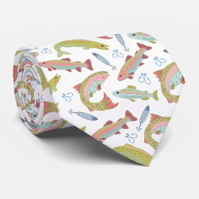 gone fishin' tie (Rolled)
