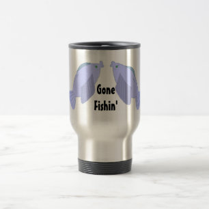 Gone Fishin' Travel Mug