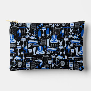 Gone Fishing Blue Accessory Pouch