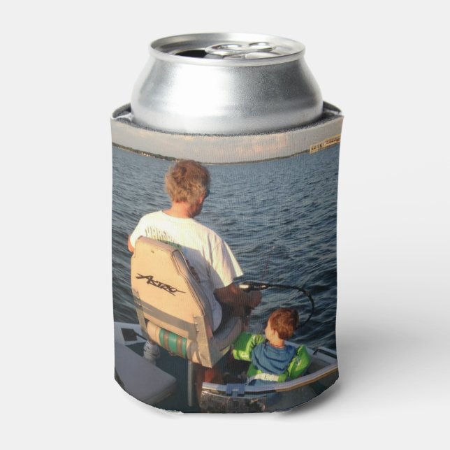 Gone Fishing Can Cooler (Can Front)