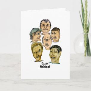 Gone Fishing Card
