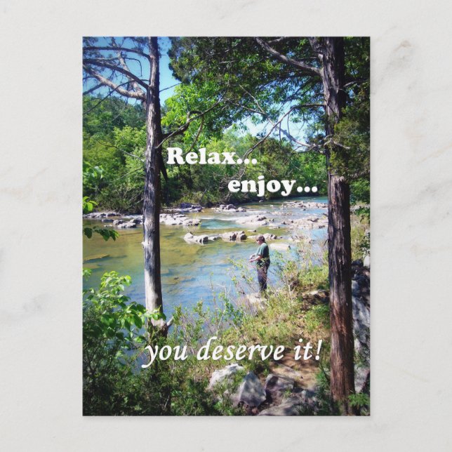 Gone Fishing Card (Front)