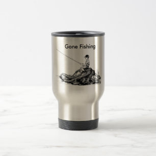 Gone Fishing Coffee Cup