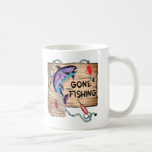Gone Fishing Coffee Mug