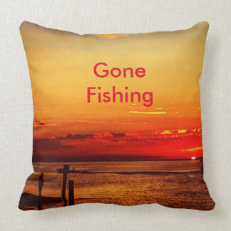 Gone Fishing Cushion