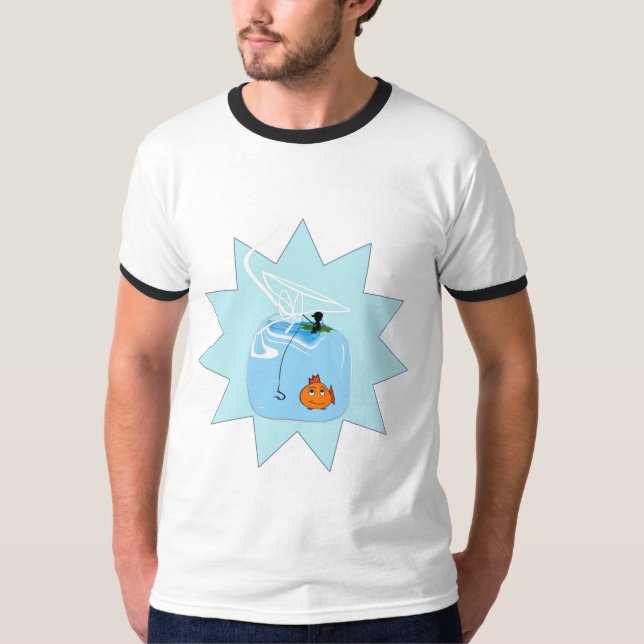 Gone Fishing - Customised T-Shirt (Front)