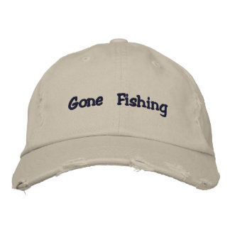 Gone Fishing hat