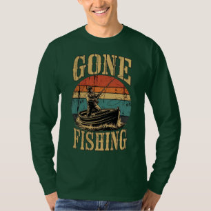 Gone fishing in the sunset T-Shirt