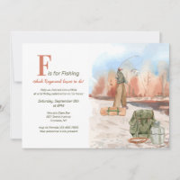 Gone Fishing Invitation