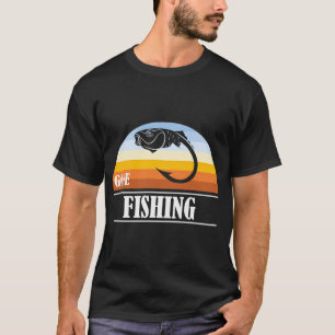 Gone Fishing is a unique design showing carp fishi T-Shirt
