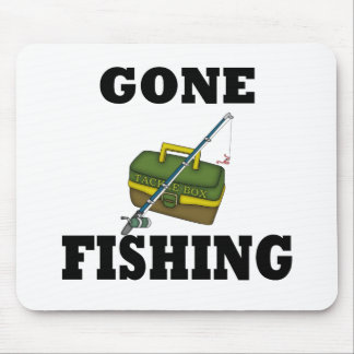 Gone Fishing Mouse Mat