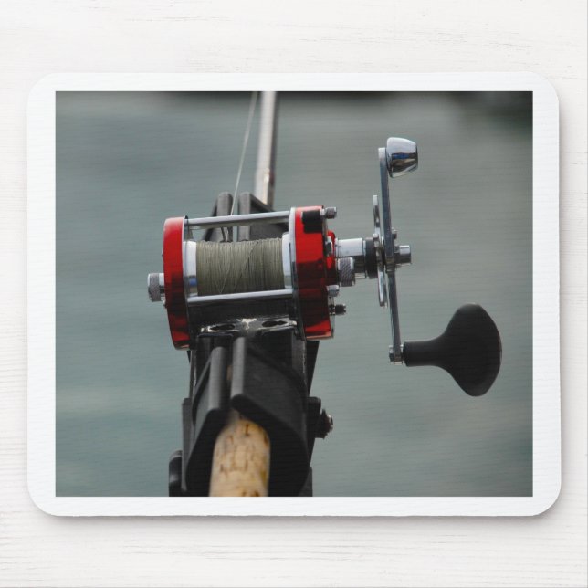 Gone Fishing Mouse Mat (Front)