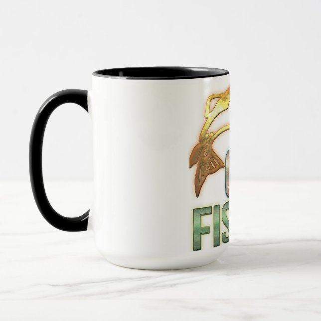 Gone Fishing Mug (Left)