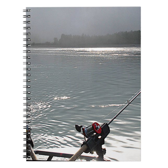 Gone Fishing No Work Today Notebook (Front)