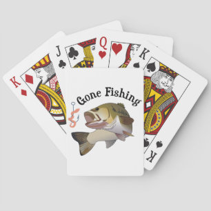 Gone Fishing Playing Cards