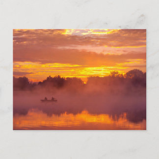 Gone Fishing Postcard