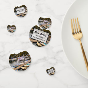 Gone Fishing Retirement Party Confetti