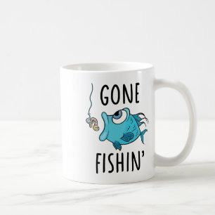 Gone Fishing-shirt Girls Kids Toddler Boys Funny F Coffee Mug