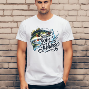 Gone fishing  T-Shirt