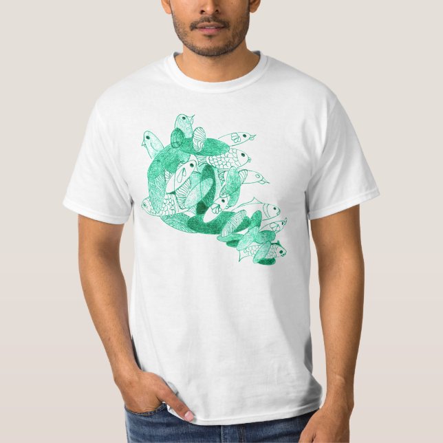 Gone Fishing T Shirt (Front)