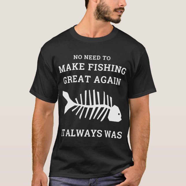 Gone Fishing T-Shirt (Front)