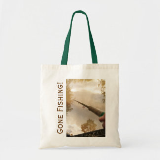 Gone Fishing Tote Bag