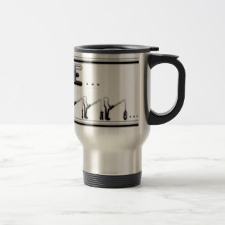 gone fishing travel mug