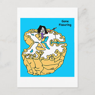 Gone Fissuring Postcard